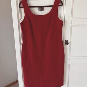 Magaschoni Red Sleeveless Dress